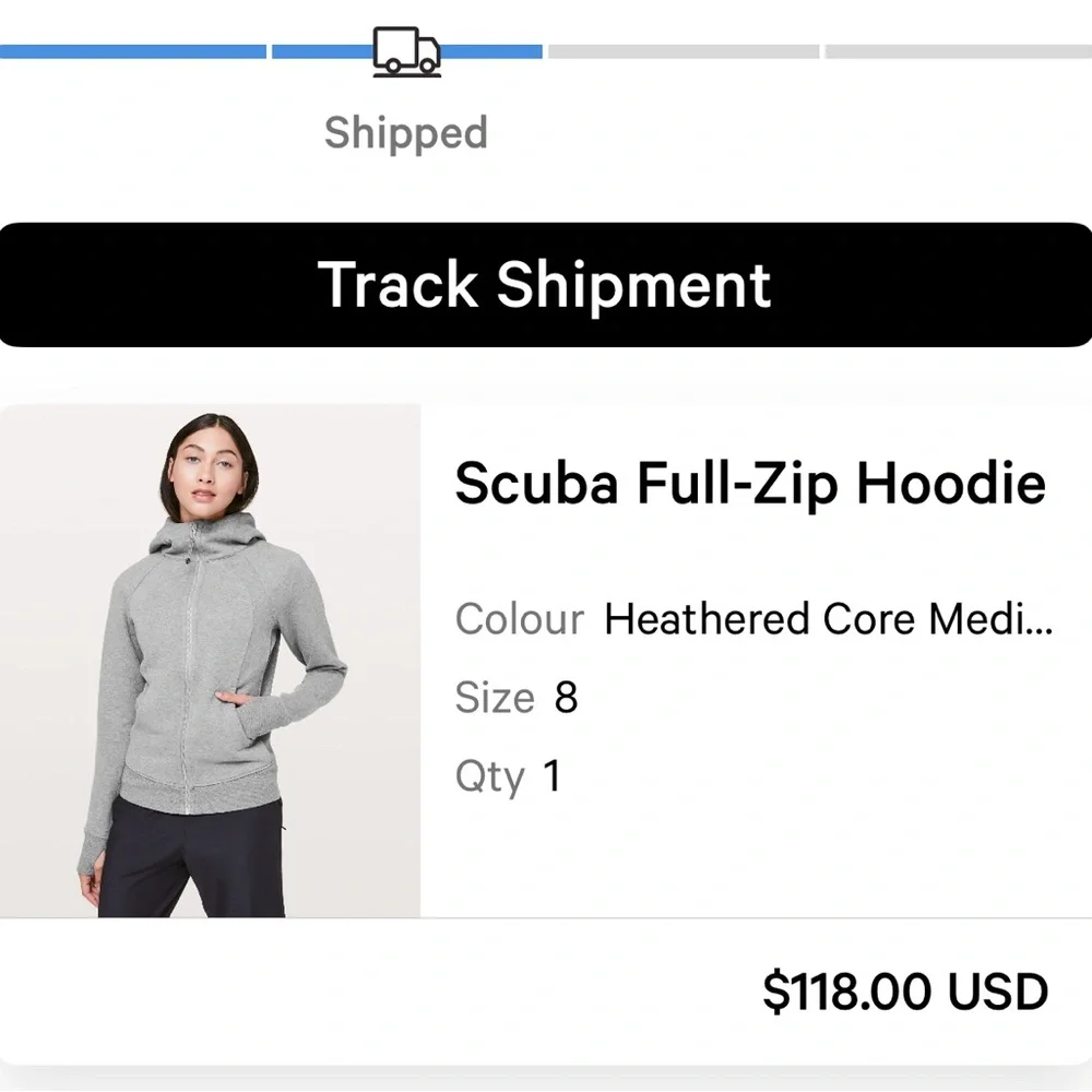 Lululemon Scuba hoodie - Picture 6 of 9